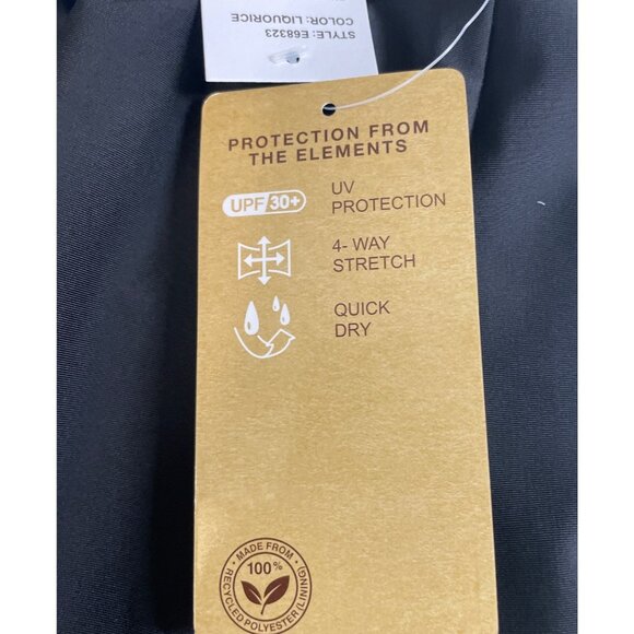 ZeroXposur Womens Size 2X Black UPF 30+ Quick Dry Sport Swim Swing Skirtini - Picture 8 of 10